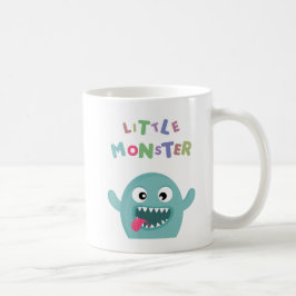 Tadelloses grünes lustiges kleines Monster Kaffeetasse