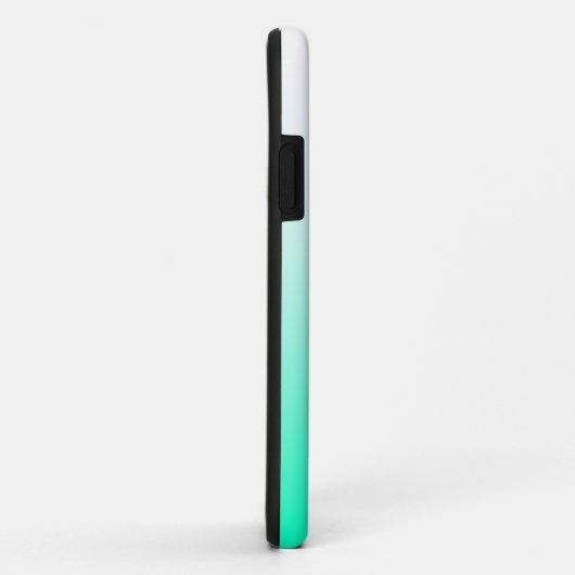 Tadelloses grünes Ombre Case-Mate iPhone Hülle (Hinten/Rechts)