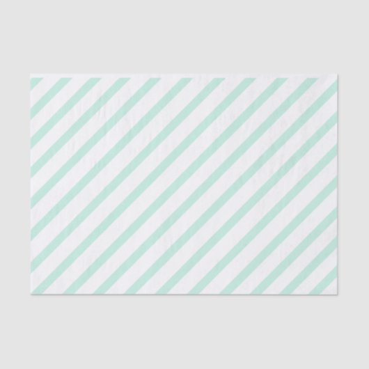 Tadelloses grünes Seidenpapier mit Streifen (Vorderseite)