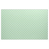 Tadelloses Grünes u. Weiß punktiert | Gewebe Stoff (Fat Quarter (45,7 x 55,9 cm))