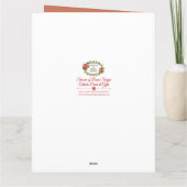 Tadelloses Herz 0034 der Jungfrau-Mary-Gruß-Karte Karte (Rückseite)