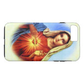 Tadelloses Herz der gesegneten Jungfrau Mary Case-Mate iPhone Hülle (Rückseite (Horizontal))