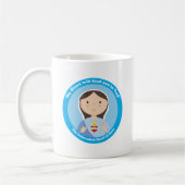 Tadelloses Herz von Mary Kaffeetasse (Links)