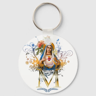 Tadelloses Herz von Mary Schlüsselanhänger