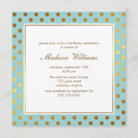 Tadelloses Imitat-Goldfolien-Polka-Punkt-Muster