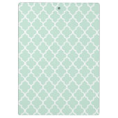 Tadelloses marokkanisches Fliesen-Gitter Klemmbrett (Rückseite)