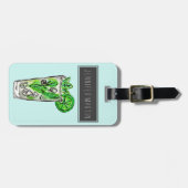 Tadelloses Mojito im Sommer-Aquarell-Cocktail Gepäckanhänger (Vorderseite horizontal)