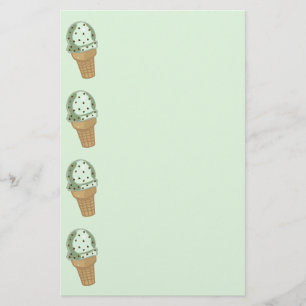 Tadelloses Schokoladensplitter-Briefpapier Briefpapier