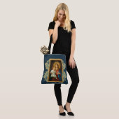 Tadelloses u. trauriges Herz-Mary-Baby Jesus Tasche (Am Model)