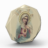 Tadelloses und trauriges Herz der Jungfrau Mary Fotoblock (Links)