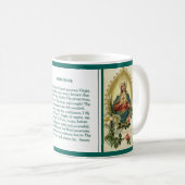 Tadelloses und trauriges Herz-Jungfrau-Mary-Gebet Kaffeetasse (VorderseiteRechts)