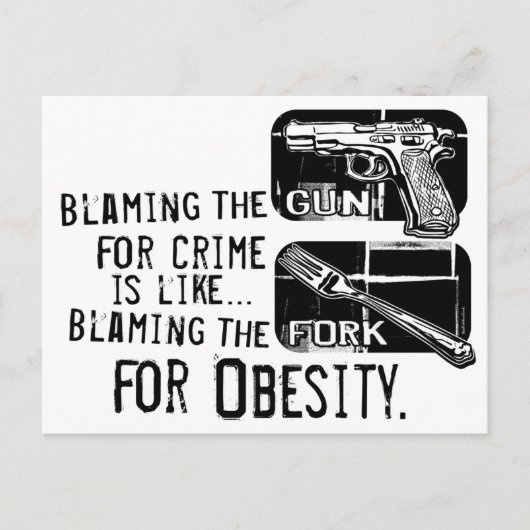 Tadeln des Gewehrs Postkarte (Vorderseite)