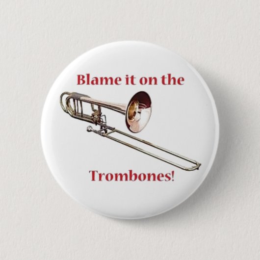 Tadeln Sie die Trombones Button (Vorderseite)