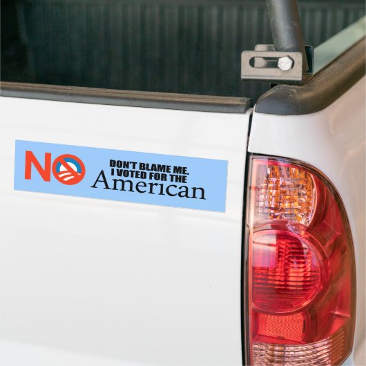 Tadeln Sie mich nicht, den ich für den Amerikaner Autoaufkleber (Auf Lkw)