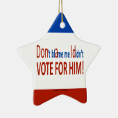 Tadeln Sie mich nicht, den ich nicht für ihn Keramik Ornament (Rechts)