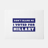 Tadeln Sie mich nicht Fußmatte (Vorderseite)