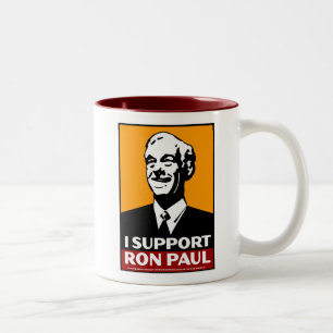 Tadeln Sie mich nicht. Ich wählte für, Ron Paul Zweifarbige Tasse