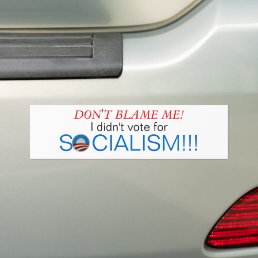 Tadeln Sie mich nicht, ich wählte nicht für Autoaufkleber (Auf Auto)