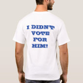 Tadeln Sie mich nicht T-Shirt (Rückseite)