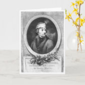 Tadeusz Kosciuszko, graviert durch Christiaan Karte (Gelbe Blume)