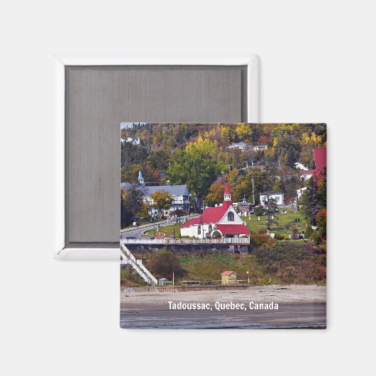 Tadoussac, Quebec, Kanada Magnet (Vorderseite/Rückseite)