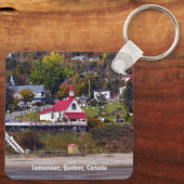 Tadoussac, Quebec, Kanada Schlüsselanhänger (Rückseite)