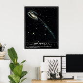 Tadpole Galaxy Hubble Telescope Foto Poster (Heimbüro)