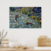Tadpole Mosaic, 2010 Foto von Derrick W. Black Poster (Küche)