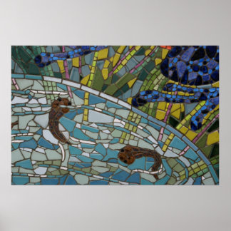 Tadpole Mosaic, 2010 Foto von Derrick W. Black Poster