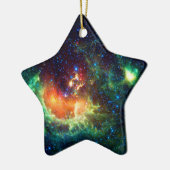 Tadpole-Nebelfleck in der Auriga-Konstellation Keramik Ornament (Links)