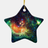 Tadpole-Nebelfleck in der Auriga-Konstellation Keramik Ornament (Hinten)