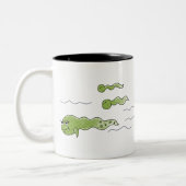 Tadpoles Zweifarbige Tasse (Links)