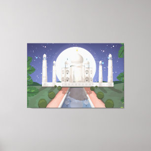 Tadsch Mahal Leinwanddruck