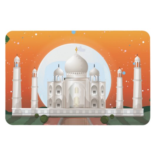 Tadsch Mahal Magnet (Horizontal)
