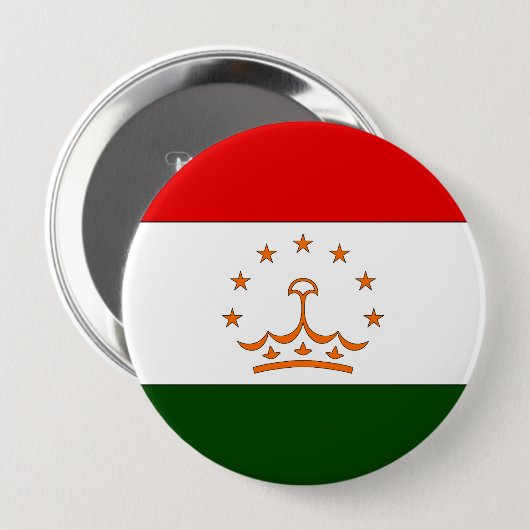Tadschikistan Button (Vorne & Hinten)