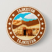 Tadschikistan Button (Vorderseite)