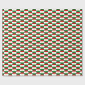 Tadschikistan Flag Honeycomb Wrapping Paper Geschenkpapier (Flach)