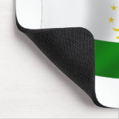 Tadschikistan Flag Mousepad (Ecke)