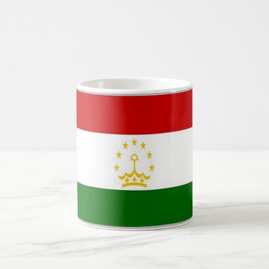 Tadschikistan - Flagge - Kaffeetasse (Mittel)