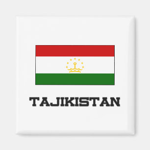 Tadschikistan-Flagge Magnet
