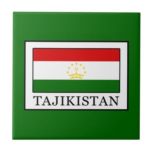 Tadschikistan Fliese (Vorderseite)