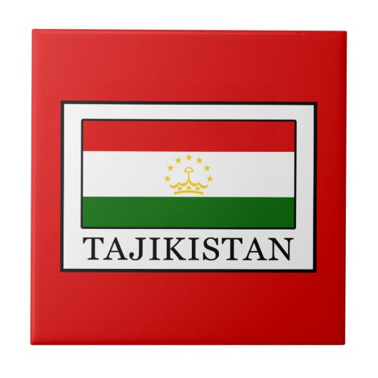Tadschikistan Fliese (Vorderseite)