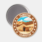 Tadschikistan Magnet (Vorderseite/Rückseite)