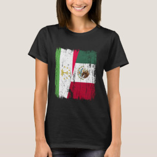 Tadschikistan Mexiko Halbflagge Tadschikisch-mexik T-Shirt