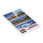 Tadschikistan - Mosaik - Magnet (Rechte Seite)