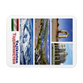 Tadschikistan - Mosaik - Magnet (Horizontal)