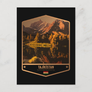 Tadschikistan Postkarte