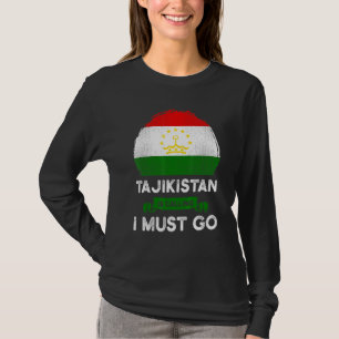 Tadschikistan ruft an, dass ich das tadschikische T-Shirt