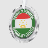 Tadschikistan Runde Emblem Ornament (Vorderseite)