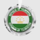 Tadschikistan Runde Emblem Ornament (Vorderseite)